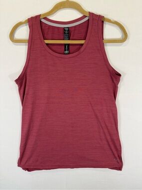 N.Y.L Women's Athletic Scoop Neck Tank Top in Heather Rose